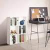 3 Tier Cube Bookcase Display Book Shelving Storage Unit Wood Standing Furniture