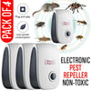 4x Ultrasonic Plug In Pest Repeller Deter Mouse Mice Rat Spider Insect Repellent