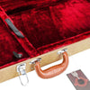 Glarry Square ST TL Electric Guitar Wood & Leather Hard Case Shell Lockable