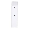 Bathroom Slim Floor Cabinet Narrow Wooden Storage Cupboard Toilet with Drawers