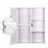 Bathroom Cabinet Single Double Door Wall Mounted Cupboard Bedroom Storage Unit