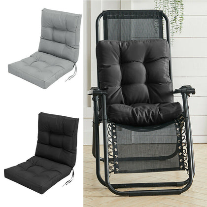 Rocking Chair Cushion Indoor Outdoor Sun Lounger Recliner Seat Pad Replacement