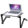 Portable Adjustable Laptop Stand Table Lazy Lap Sofa Bed PC Notebook Desk Tray