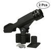 2 Pcs Fishing Rod Holder Rotatable Bracket kayak Canoe Boat Fishing Pole Holder