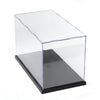 UK Perspex Acrylic Display Case 31cm H Box Plastic Base Dustproof Figure Trophy