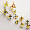 12pcs 3D Butterfly Wall Stickers Art Decals Home All Room Decorations Decor Kids