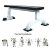 Flat Weight Lifting Bench Body Workout Exercise Benches Home Gym Fitness