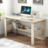 PC Computer Desk Writing Study Table Office Home Workstation Wooden with Shelf