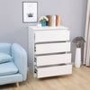 Modern Chest of Drawers Bedside Table Cabinet Nightstand 2/3/4 Drawers Bedroom