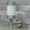 Stainless Steel Solar LED Wall Lights Fence Door Security Lamp Outdoor Garden