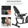 Magnetic Recumbent Bike LCD Exercise Indoor Bicycle Home Workout Cardio Cycling