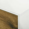 Coffee Table 4 Drawers for Living Room Reception Room Functional Table, Natural