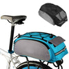 Bicycle Seat Rear Bag Waterproof Bike Pannier Rack Pack Shoulder Cycling Carrier