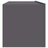 TV Cabinet TV Stand Unit Wall Mounted Floating Cupboard 2 Compartments Furniture