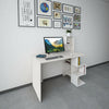 120cm Computer Desk PC Study Table Home Office Workstation W/Bookshelf Shelves