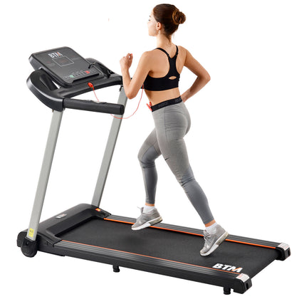 Folding Treadmill Indoor Electric Runing Walking Home Gym Machine w/ LCD Display