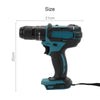 18V screwdriver set combination lithium ion cordless drill without battery