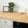 Solid Oak Kitchen Wood Worktops 2M 3M 4M & Breakfast Bars, Solid Wooden Worktop
