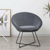 Velvet Fabric Vanity Stool Bedroom Makeup Dressing Table Desk Chair Padded Seat