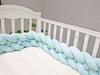 1m 2m 3m Newborn Baby Bedding Throw Knot Design Crib Pad Protector Safety Pad UK