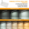 USB Charge LED Desk Table Lamp QI Wireless Phone Charger Read Study Night Light