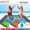 Anti Sand Beach Mat Rug Picnic Blanket Waterproof Outdoor Camping Travel Garden