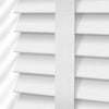Faux Wood Window Venetian Blinds Blind With Tape 50mm Slats White Grey TRIMMABLE