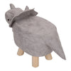 Animal Ottoman Footstool Padded Cushion Pouffe Stool Rest Children Toy Kid Chair