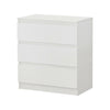 White / Black Chest of Drawers Bedside Table Nightstand 3 Drawer Cabinet Bedroom