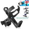360° Rotation Bike Bicycle Bottle Cage Handlebar Mount Drink Water Cup Holder