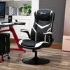 Gaming Chair Ergonomic Computer Chair PVC Leather Exclusive Swivel Chair White