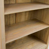 Bookcase 1 Drawer 3 Shelve Solid Waxed Pine DVD CD Living Room Unit