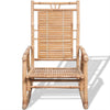 Bamboo Rocking Chair Wooden Garden Patio Furniture Living Room Outdoor Seater
