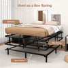 King Size Bed Frame Metal Mattress Foundation Platform Bed Frame Slat Support
