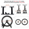 Bike Trainer Magnetic Turbo Trainer Bike Training Stand for Indoor Riding Black