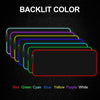 Large Anti-Slip RGB LED Gaming Mouse Mat 90*40cm for Desk PC Laptop Keyboard Pad