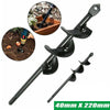 4cm X 22cm Universal Garden Planting Auger Spiral Hole Earth Drill Bit Tool UK