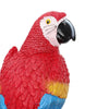Resin Parrot Bird Statue Outdoor Garden Ornament Decoration Wall Tree Lawn Decor
