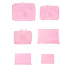 6PCS Luggage Organiser Suitcase Waterproof Storage Bags Packing Travel Cubes UK