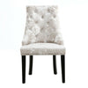 Set of 2/4 Crushed Velvet Knocker Dining Chairs Home Kitchen Restaurant Chair