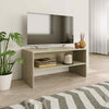 Oak Small TV Stand Unit Media Storage Cabinet Shelf TV Sideboard Room Furniture