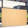 Natural PVC Slat Bamboo Garden Screening Fencing Fence Privacy Screen Panel 3/5M