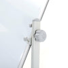 Magnetic Whiteboard Mobile Revolving Double Sided White Board Easel Stand 1200mm