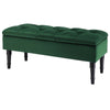 Large Chesterfield Storage Ottoman Bench Box Widnow Seat Stool Bedroom Footstool