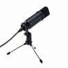 Microphone Mic Kit Jack Condenser Studio Tripod Stand For PC Laptop Recording KT
