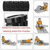 High Density Yoga Pilates Leg Muscle Gym Sports Exercise Hollow EVA Foam Roller