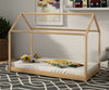 Bed Frame Solid Pine Kid's House Style Bedframe for Girl Princess Teens Bed NEW
