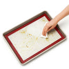 Set Of 3 Non-stick Silicone Baking Mat Reusable Oven Sheet Liner For Baking