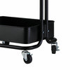 3 Tier Slim Kitchen Storage Trolley Cart Rack Tray Shelf Rolling Wheel W/ Handle