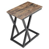 Retro Rustic Wood Side End Table Industrial Corner Coffee Table Home Furniture
